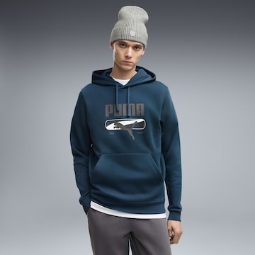 PUMA Sporttrui in Blauw: voorkant