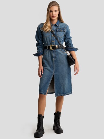 BIG STAR Shirt dress 'LAYLANA' in Blue