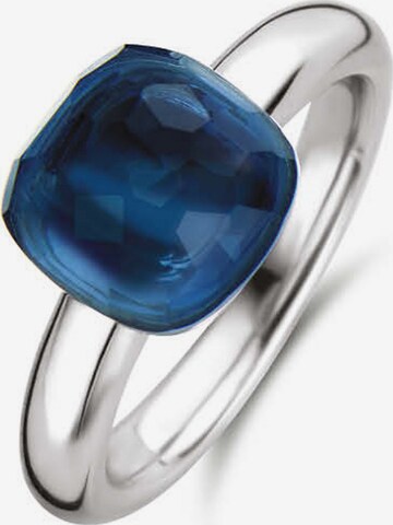 Ti Sento Milano Ring in Blue: front