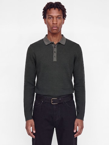 JACK & JONES - Camiseta en negro: frente