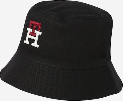 TOMMY HILFIGER Hat i vinrød / sort / hvid, Produktvisning