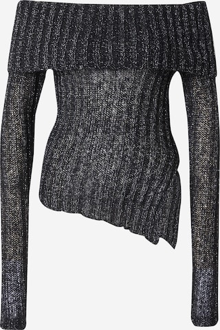 Monki Sweater in Black: front
