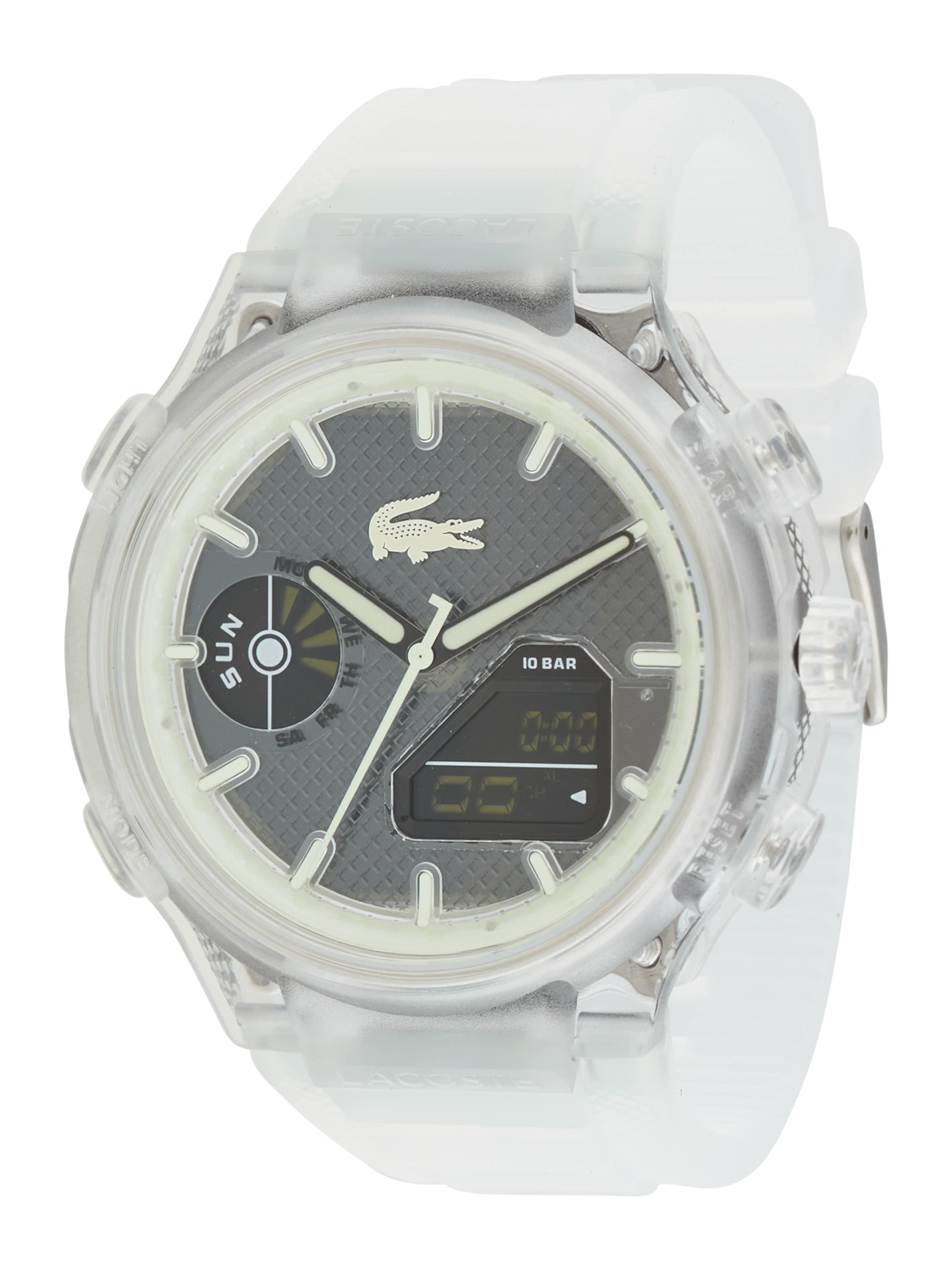 LACOSTE Analog watch 'LC33' in White: front