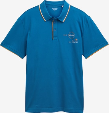 T-Shirt TOM TAILOR en bleu : devant