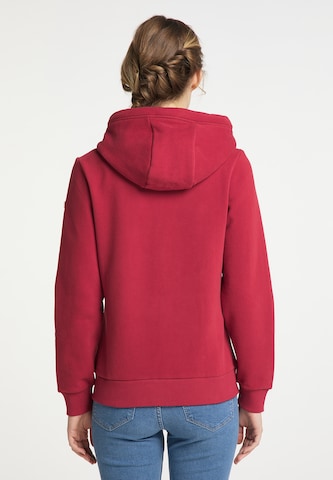 DreiMaster Maritim - Sudadera con cremallera en rojo