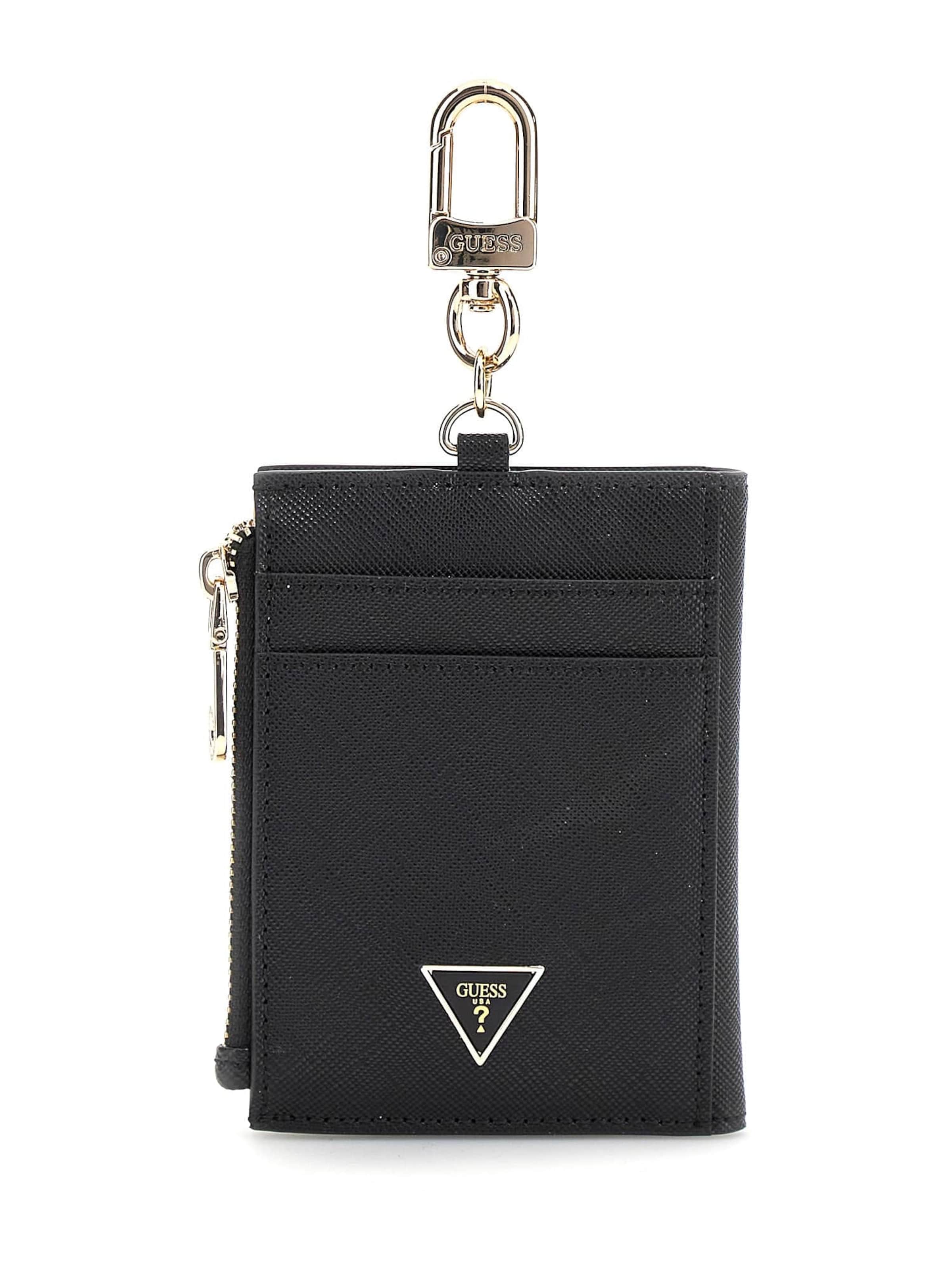 GUESS Schlüsselanhänger in schwarz, Produktansicht