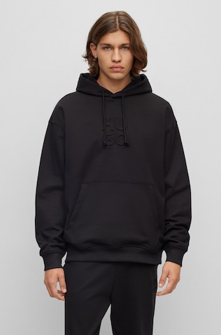 HUGO Sweatshirt 'Dokras' i svart: framsida
