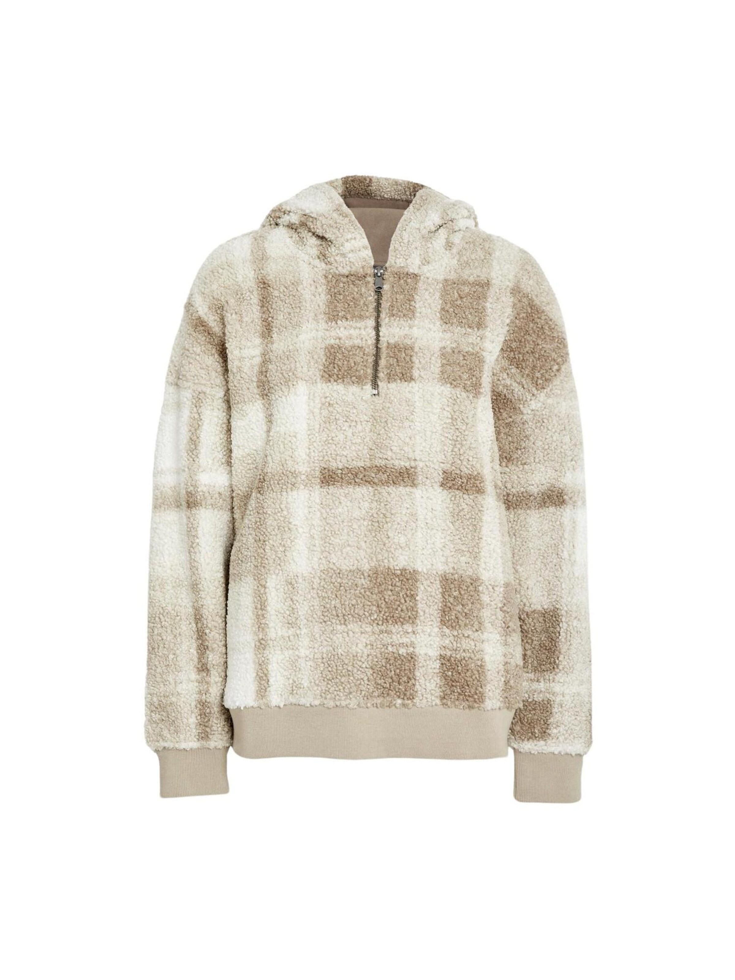 Sweat-shirt Marks & Spencer en beige : devant