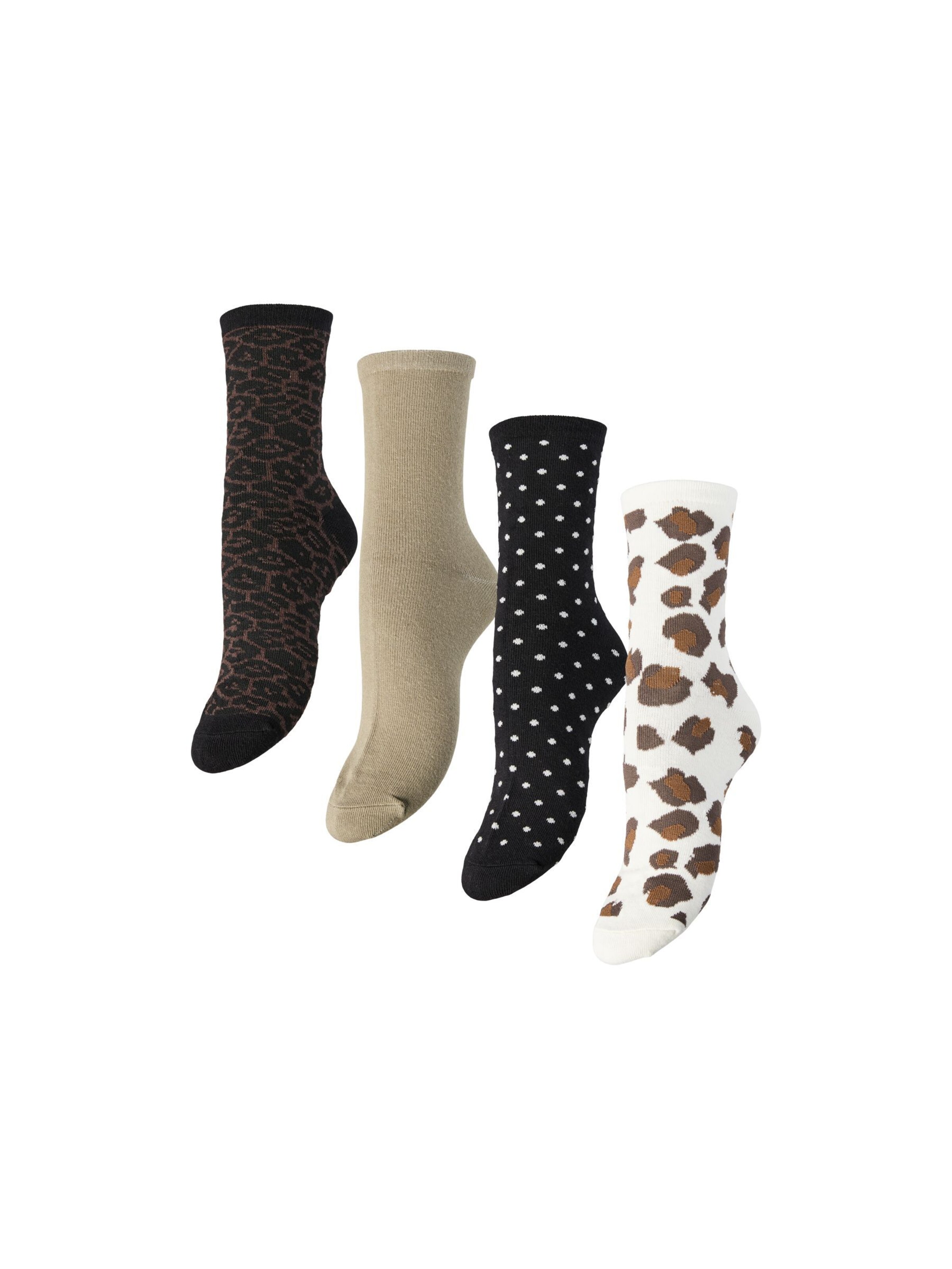PIECES Socks in 36-41 in Red, Item view