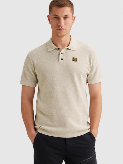 PME Legend Shirt 'Polo shirt with waffle texture'‌‌‌‌‌‌‌‌ in S in offwhite, Produktansicht