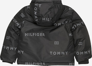 TOMMY HILFIGER Prechodná bunda - Čierna