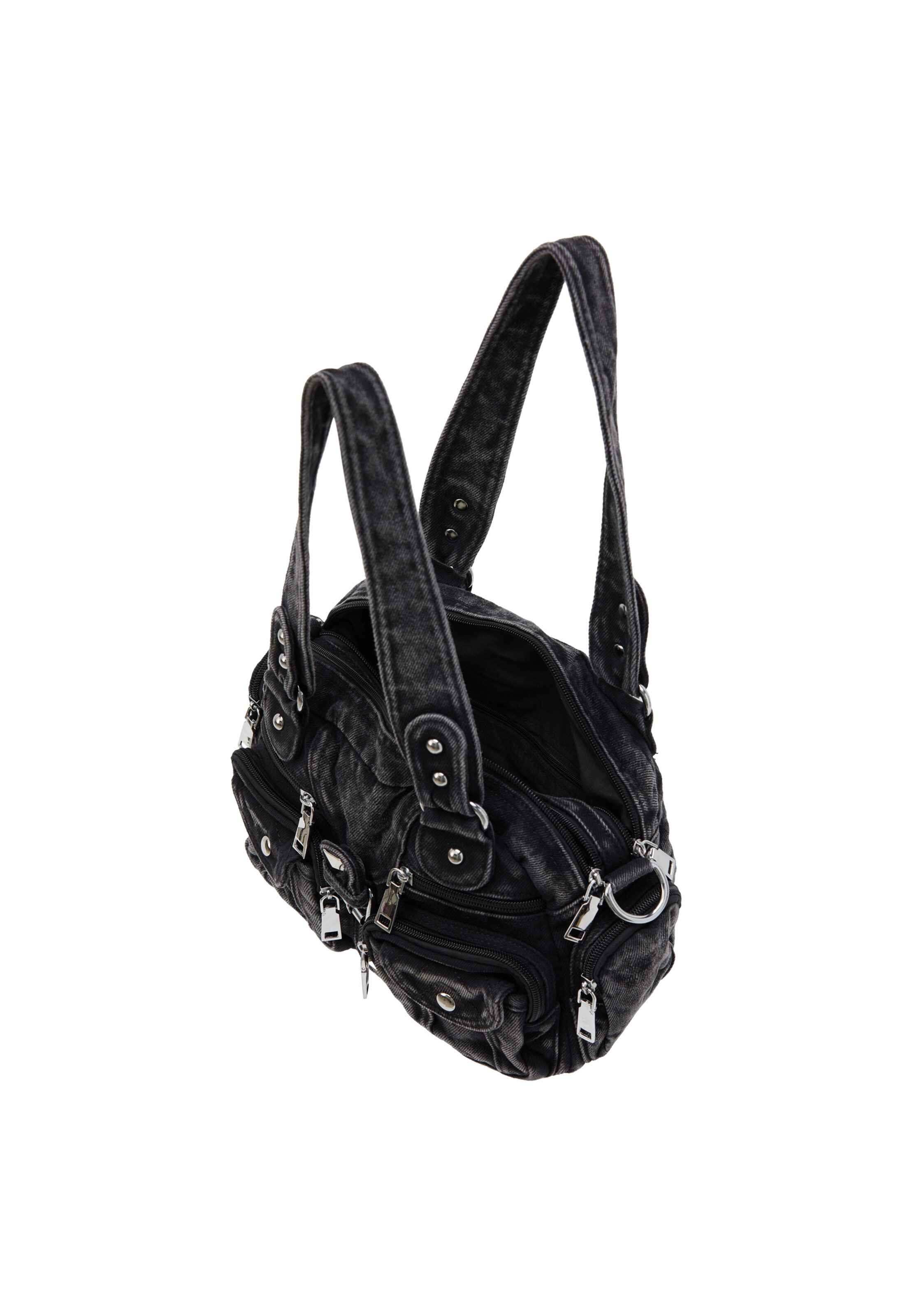 Sac bandoulière myMo ROCKS en noir