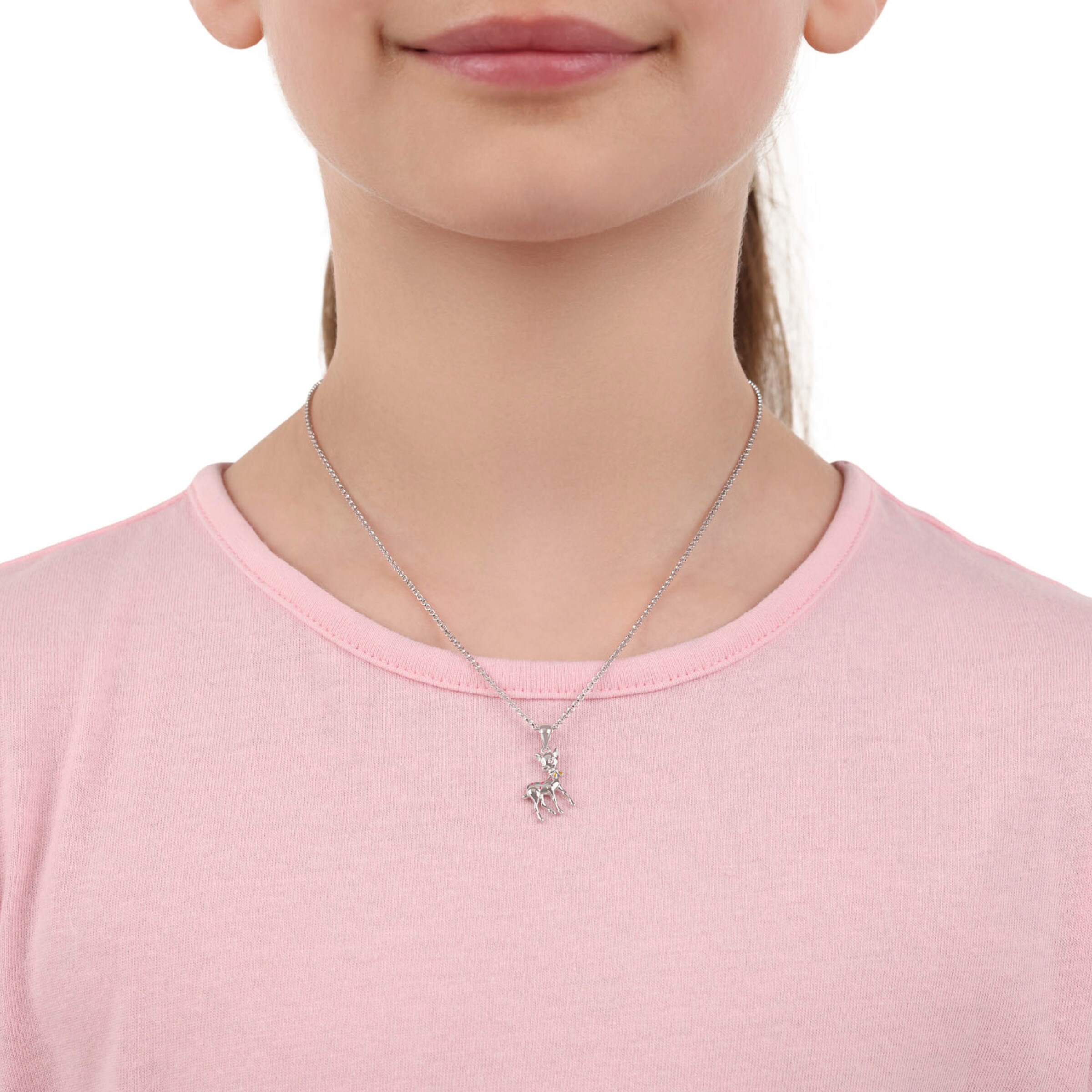 PRINZESSIN LILLIFEE Kette in Silber: Vorderseite