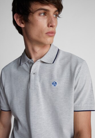 North Sails Poloshirt in Grau