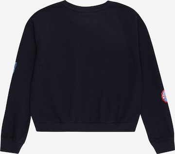 KIDS ONLY Sweatshirt 'FRAN' i blå