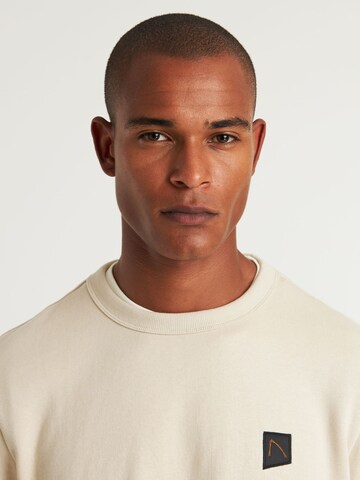 CHASIN' Sweatshirt 'Toby' in Beige