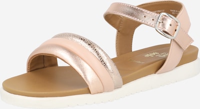 Sandale cu baretă 'Tina' Dorothy Perkins pe auriu / roz pudră / argintiu, Vizualizare produs