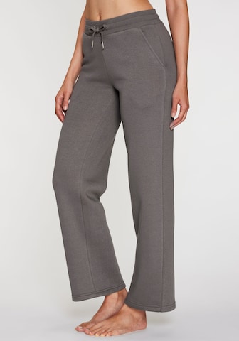 H.I.S Wide Leg Hose in Grau: Vorderseite
