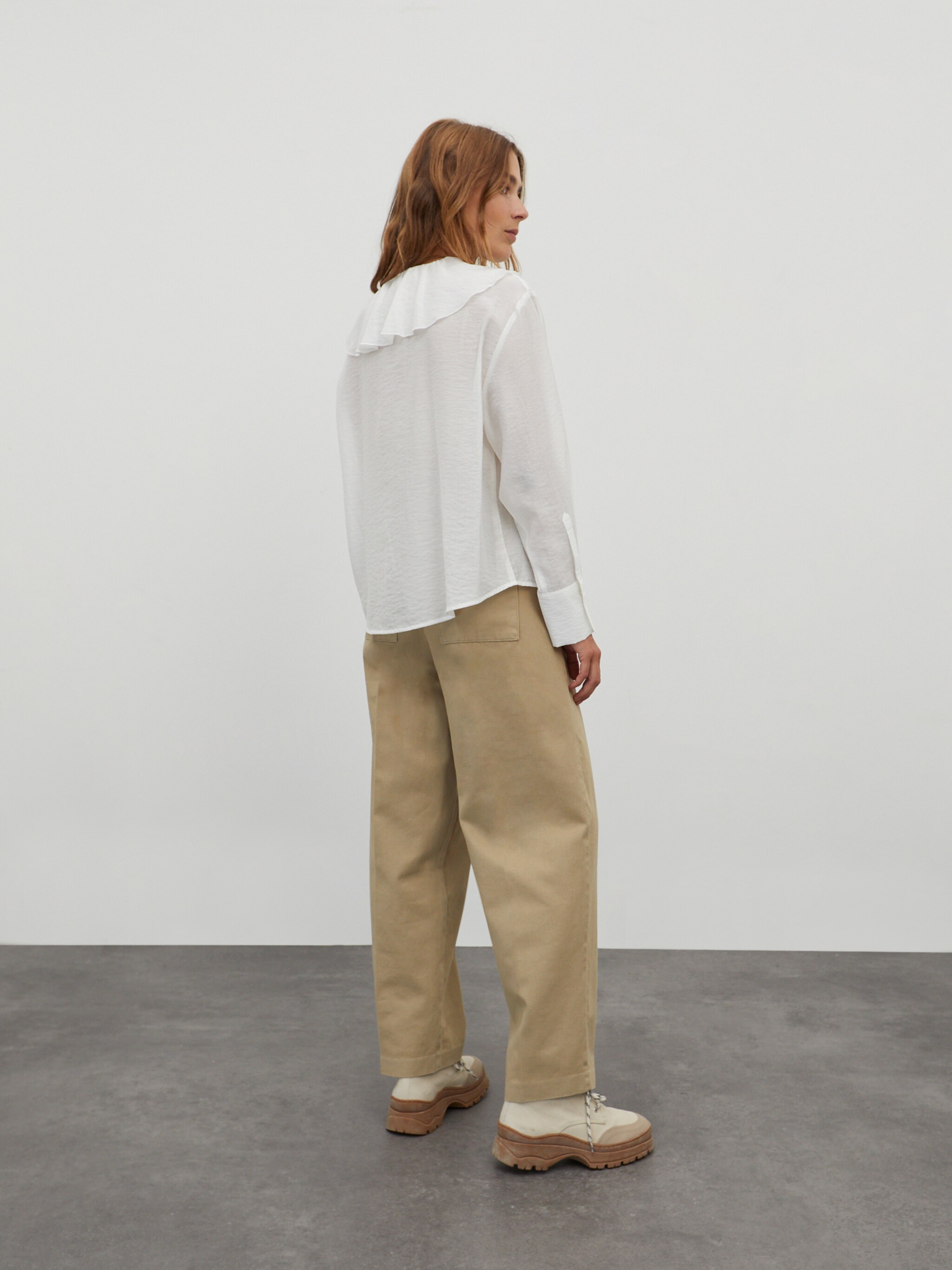 EDITED Produkte Bluse 'Angela' weiß