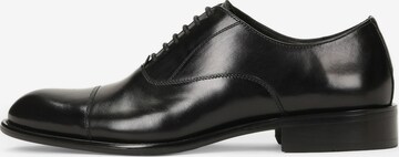 Kazar Δετό παπούτσι σε μαύρο: μπροστά