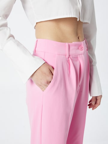 rosemunde Loose fit Pleated Pants in Pink
