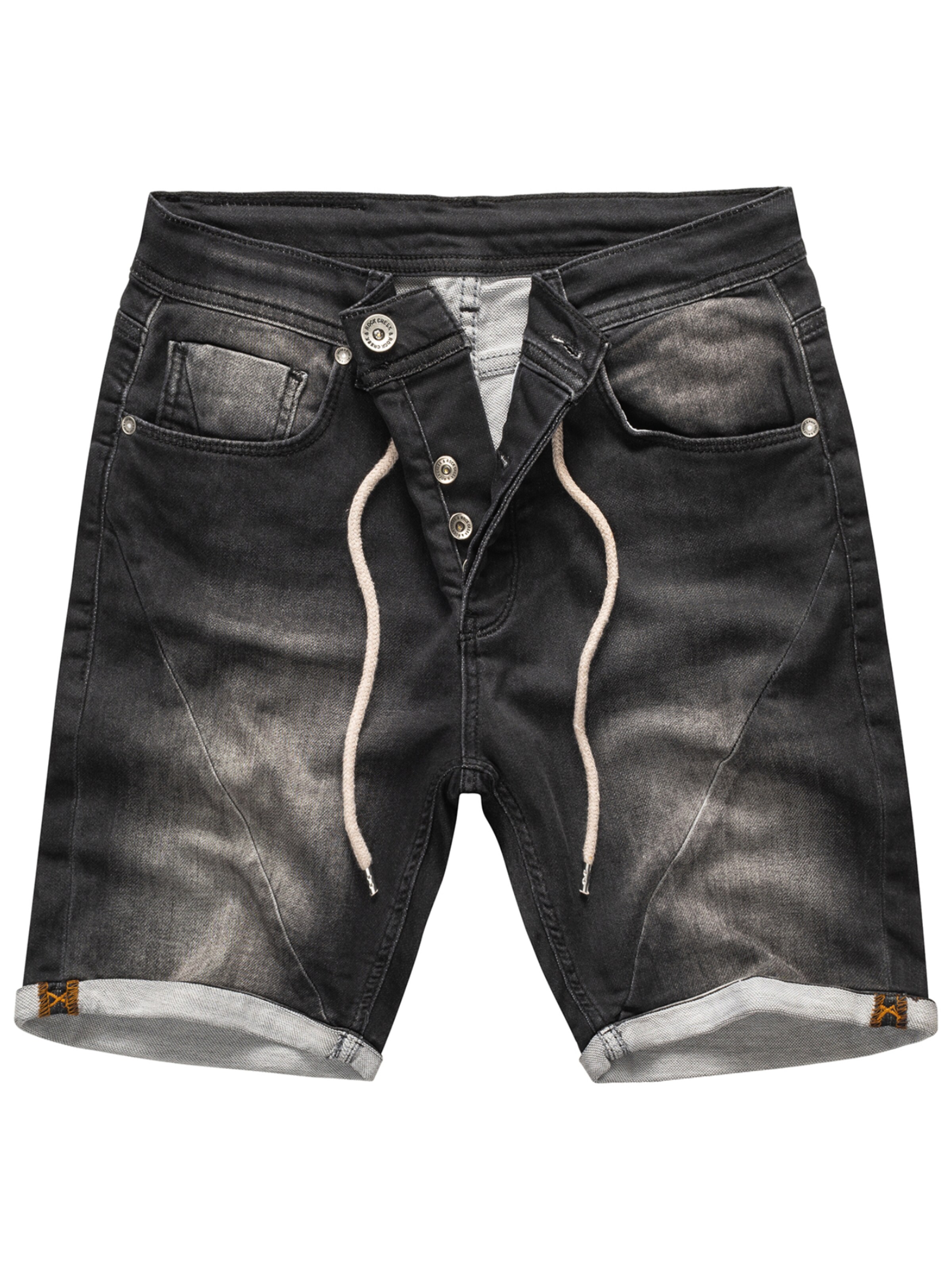 Rock Creek Regular Shorts in Grau: Vorderseite