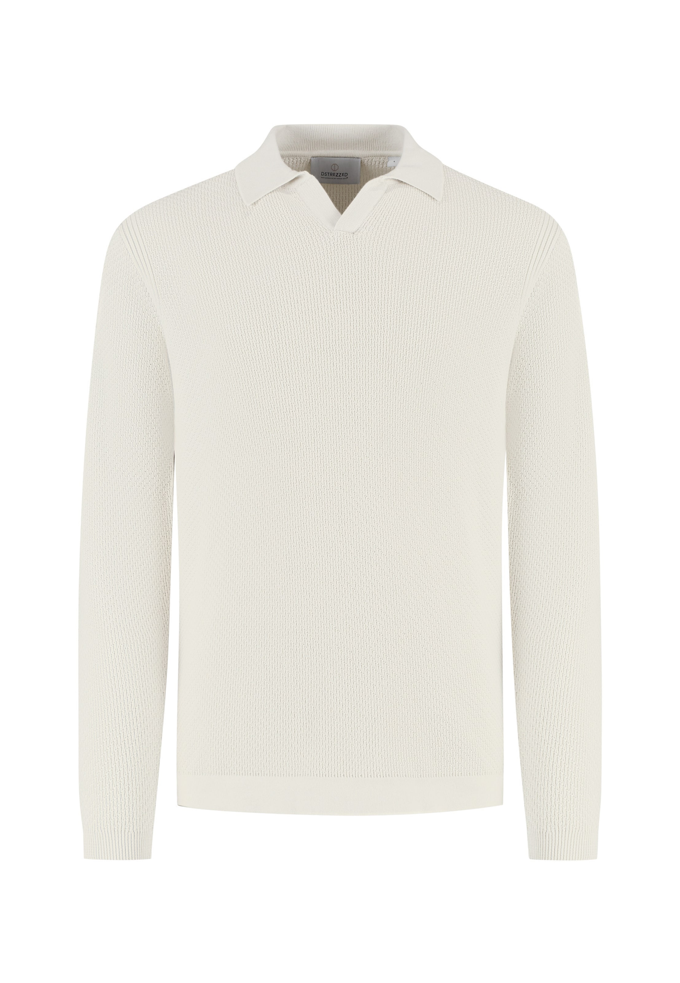 Dstrezzed Poloshirt in Grau: Vorderseite