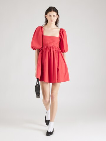 Abercrombie & Fitch - Vestido 'EMERSON' en rojo