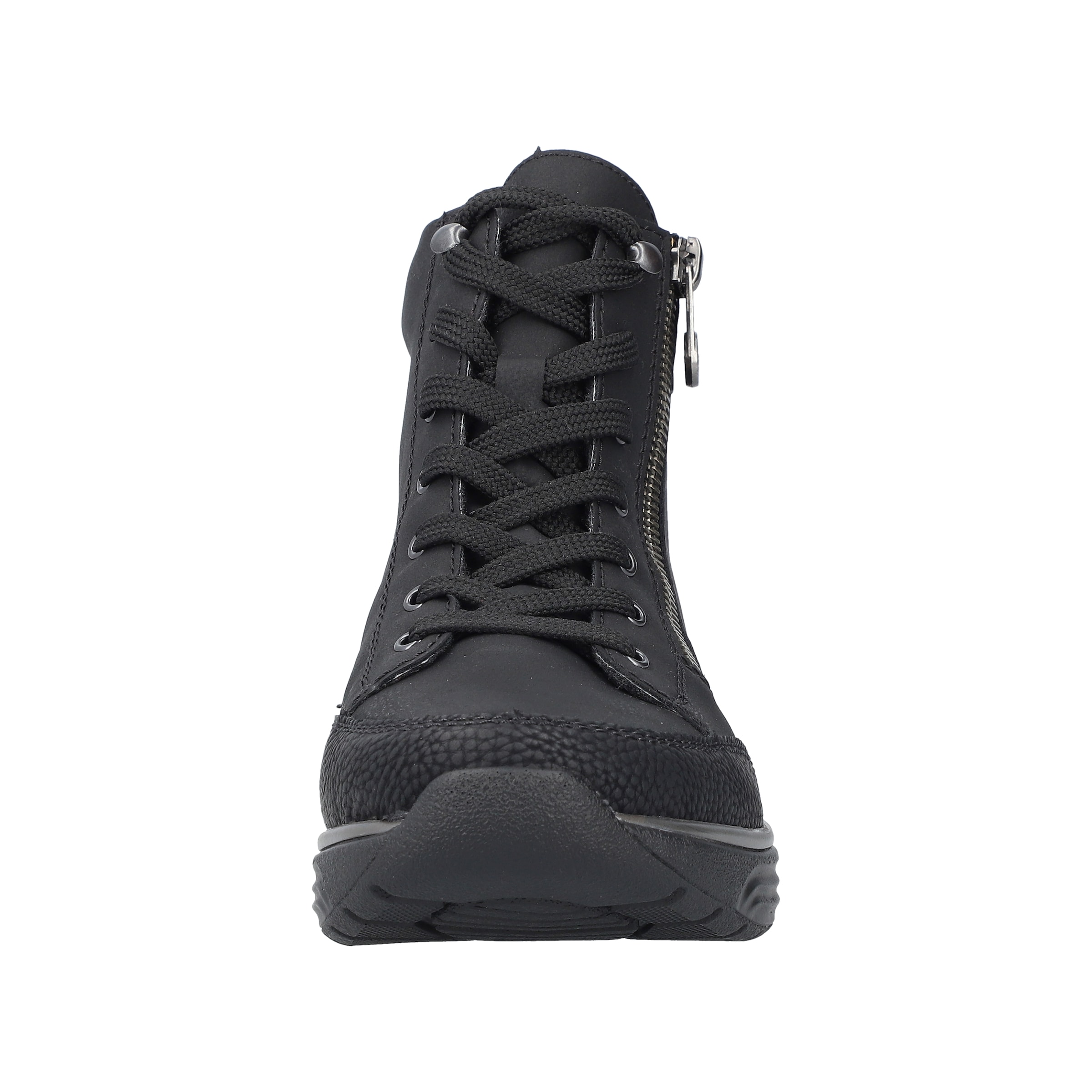 Bottines à lacets Rieker en noir