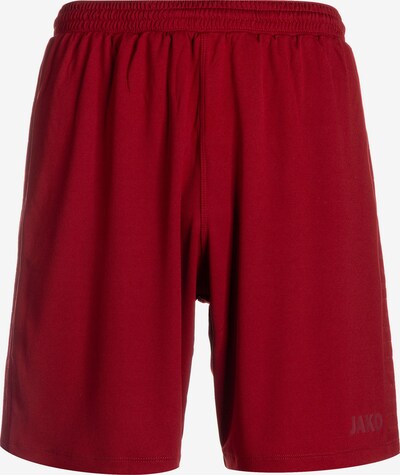 JAKO Workout Pants in Dark red, Item view