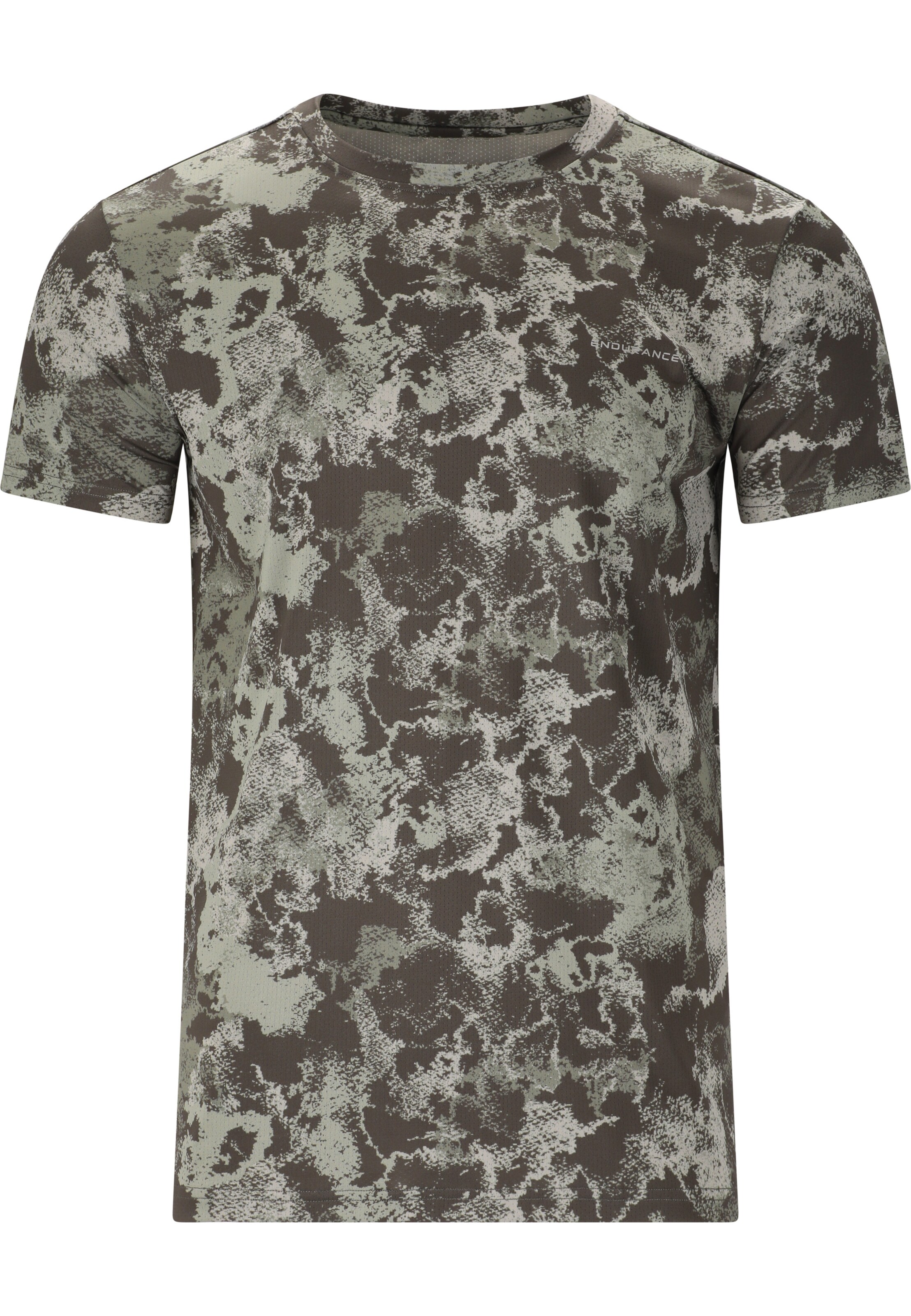 ENDURANCE Functioneel shirt 'Genen' in Grijs: voorkant