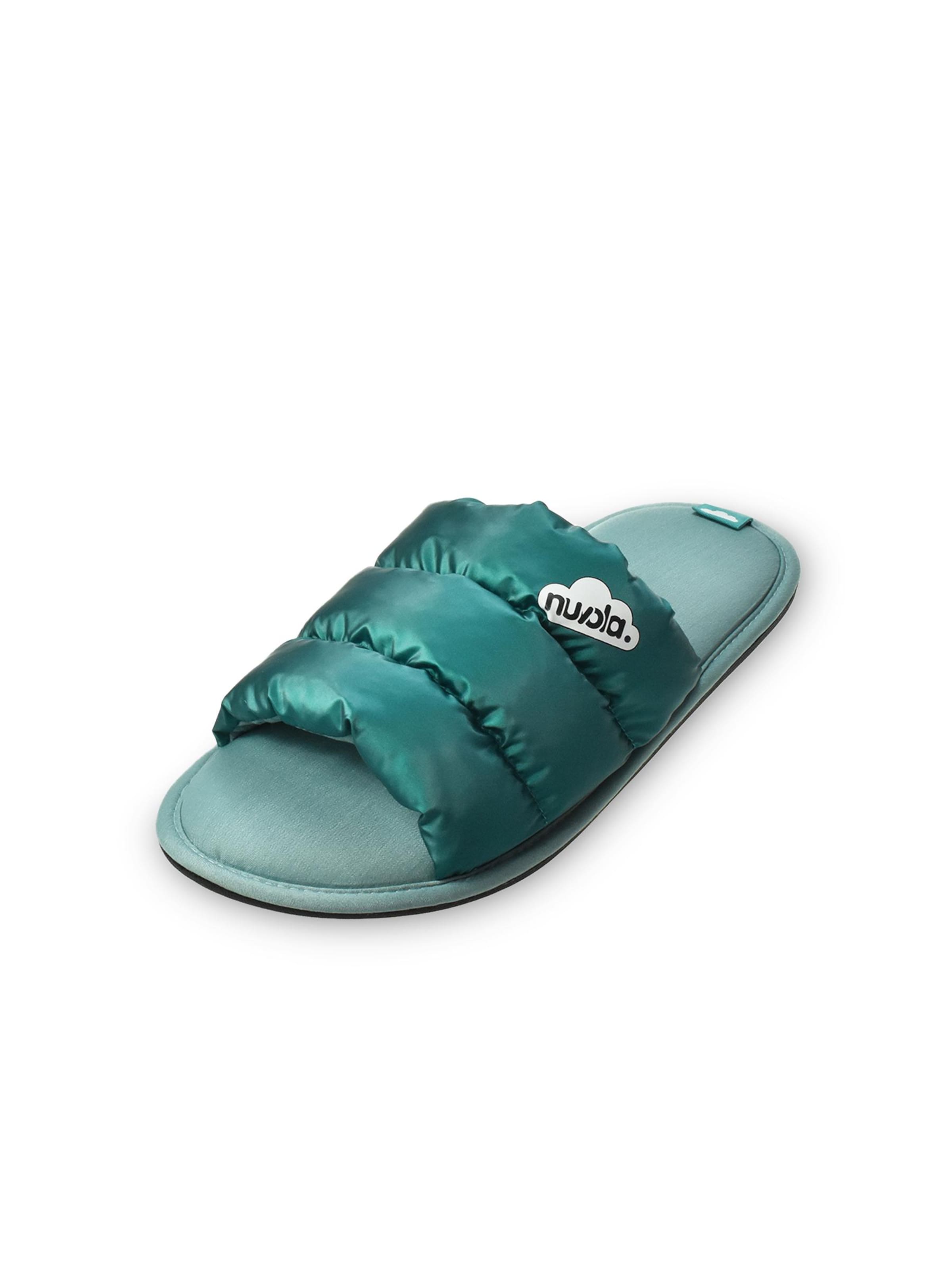Nuvola. - Zapatillas de casa 'Zueco Spring' en verde