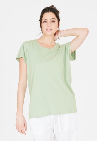 Cruz Funktionsshirt 'Highmore' in Grün: Vorderseite