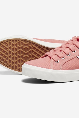 ONLY Låg sneaker 'NICOLA' i rosa