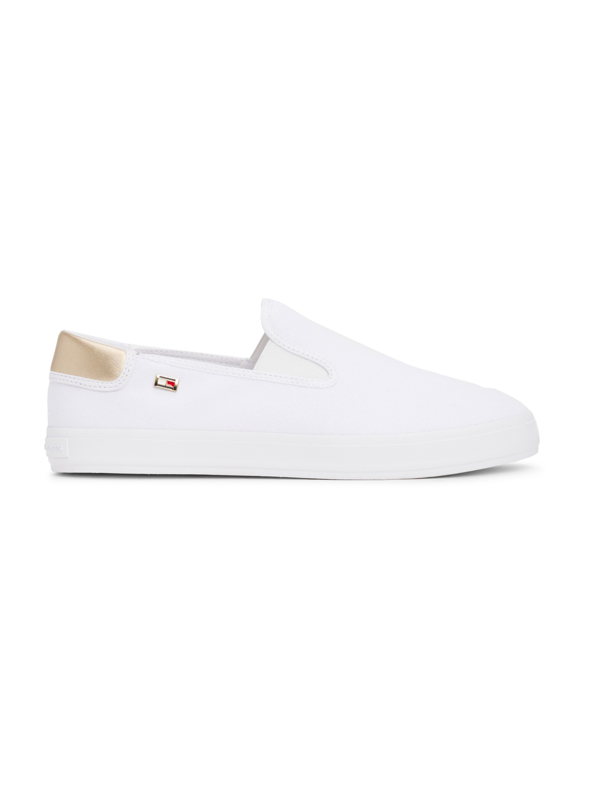 TOMMY HILFIGER Slip-on obuv - Biela