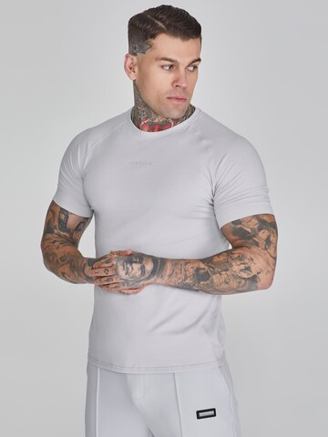 SikSilk Shirt in Grey: front
