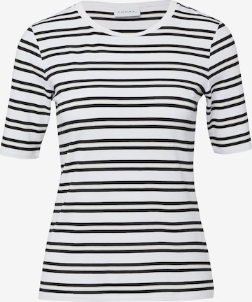 juoda COMMA Marškinėliai: priekis