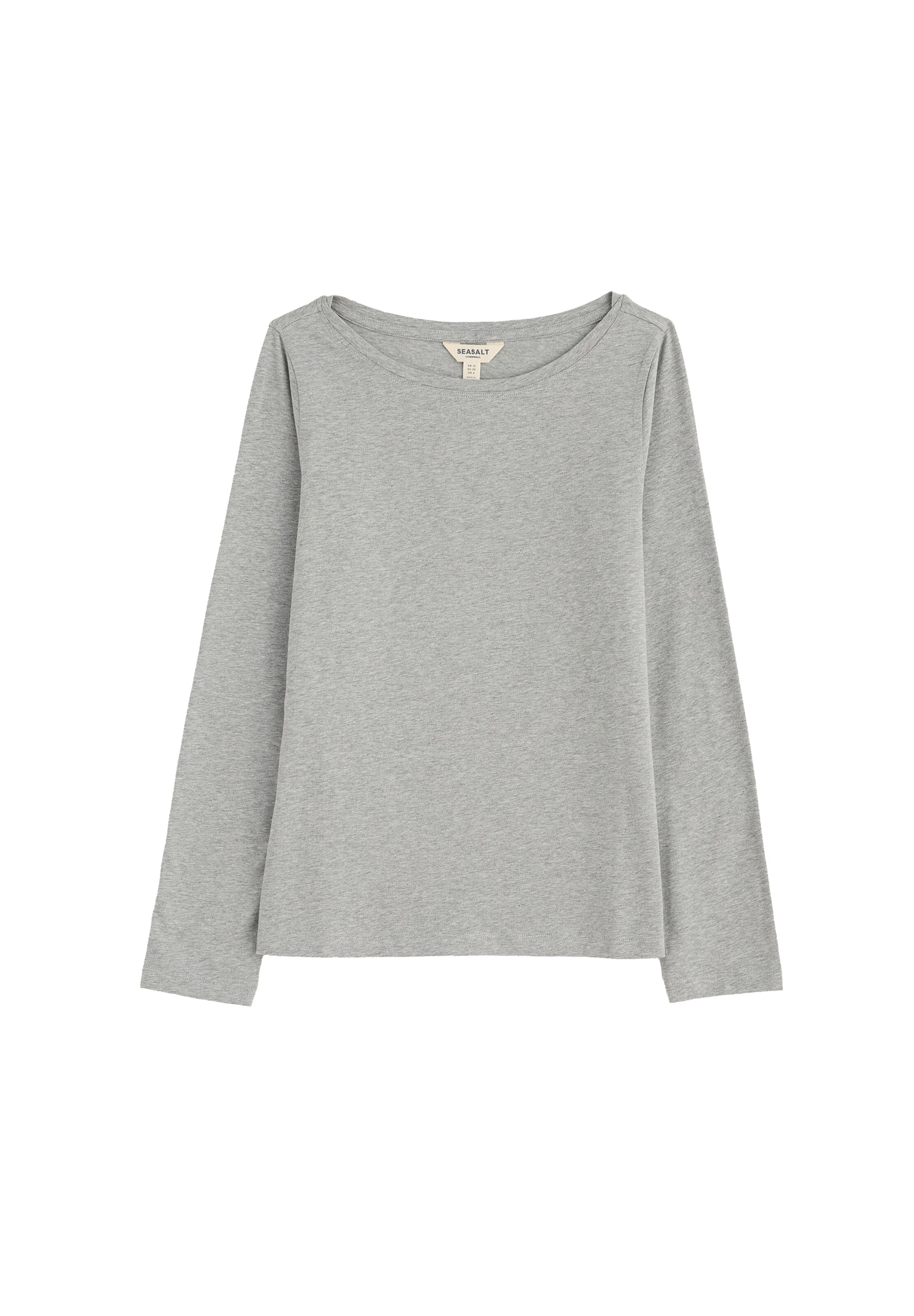 Seasalt Cornwall Shirt 'Easel' in Grey: front