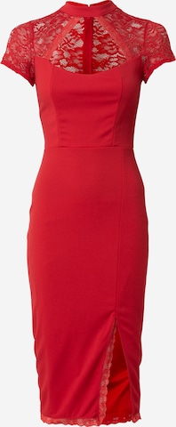 WAL G. Cocktail Dress 'LATIFA' in Red: front