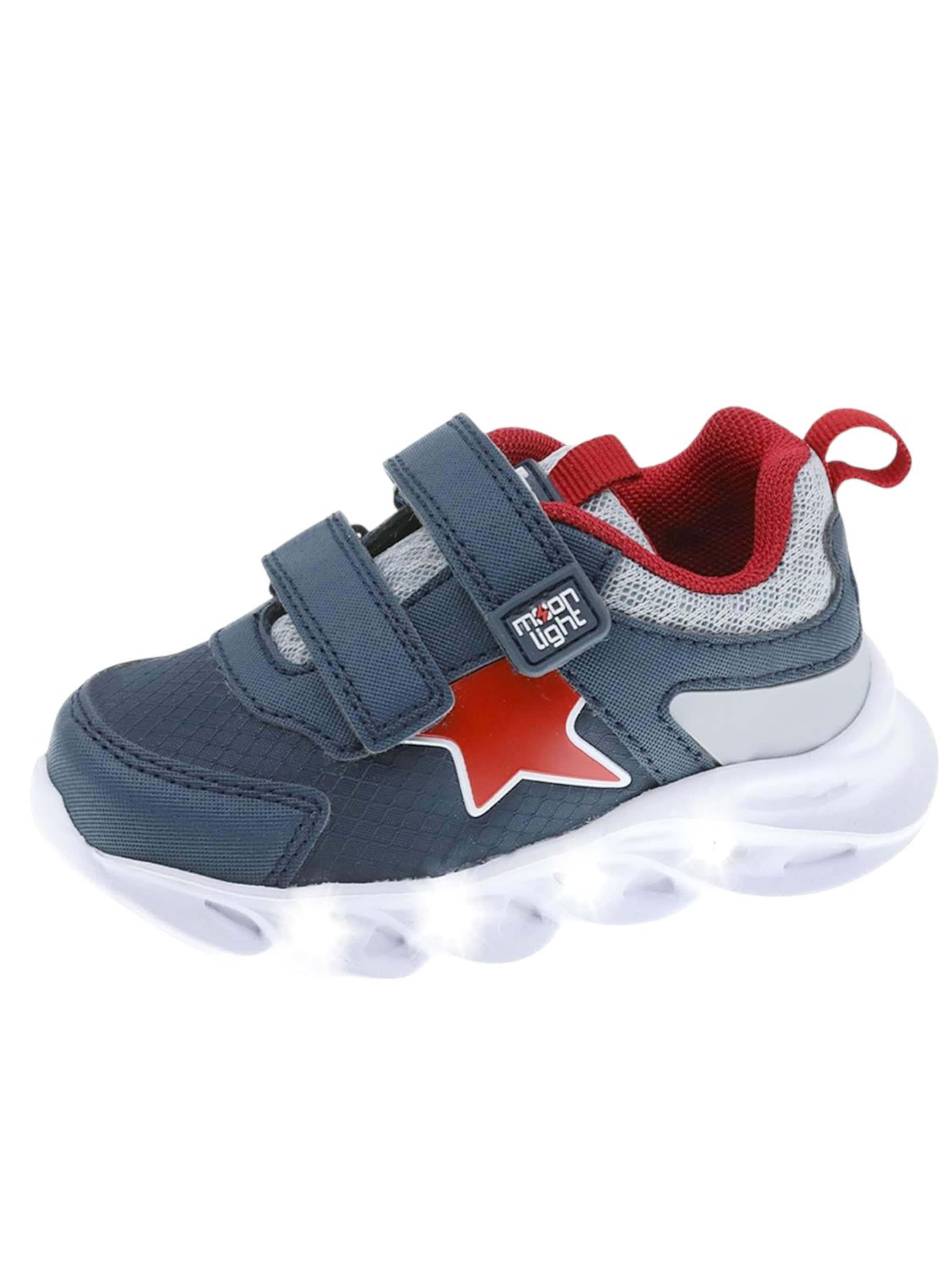 Beppi Sneakers 'Lighting Shoes' in Blue: front