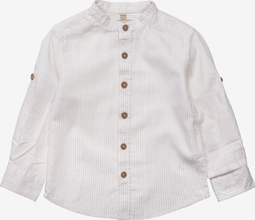 BASEFIELD Regular fit Button Up Shirt in Beige: front