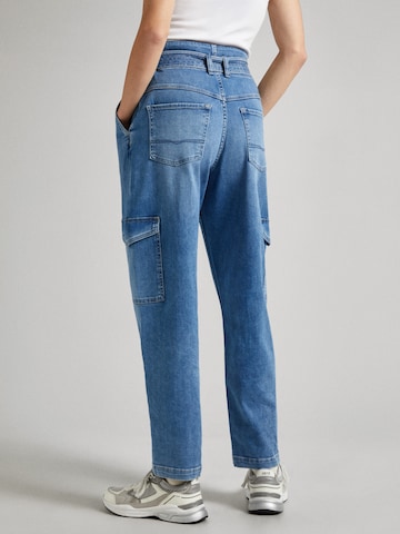 Pepe Jeans Loosefit Cargojeans in Blau