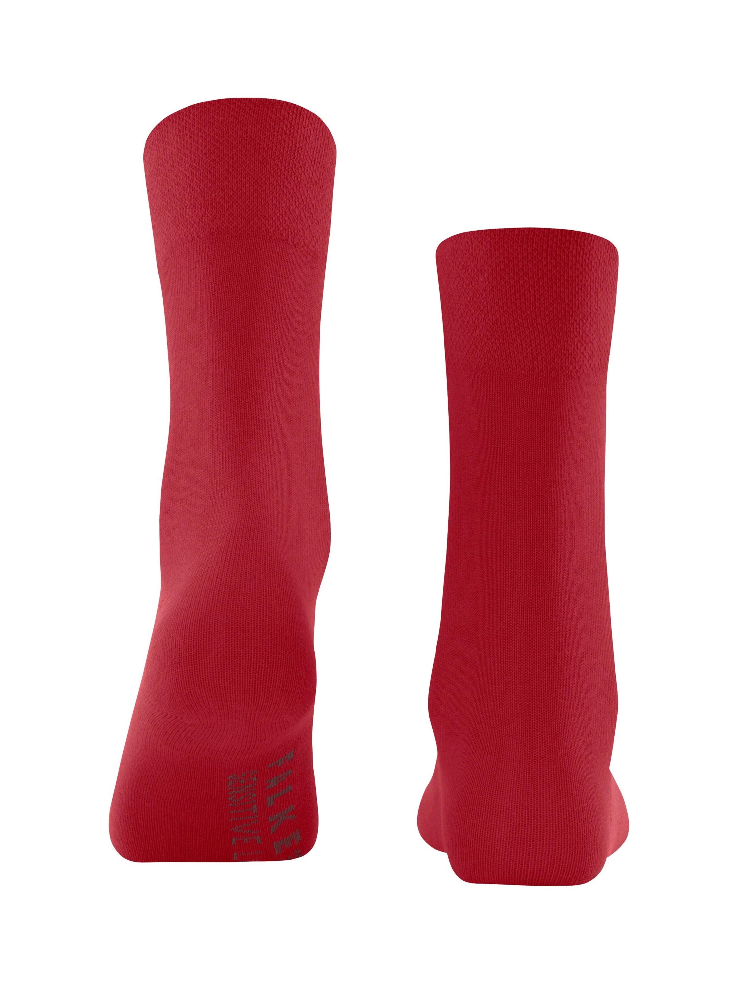 FALKE Socken 'Sensitive London'‌‌ in Rot