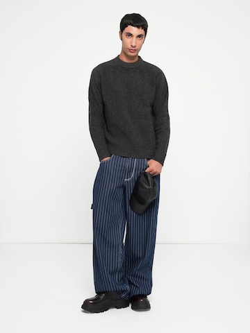 JACK & JONES Pullover 'JORYORK OLLIE' in Grau