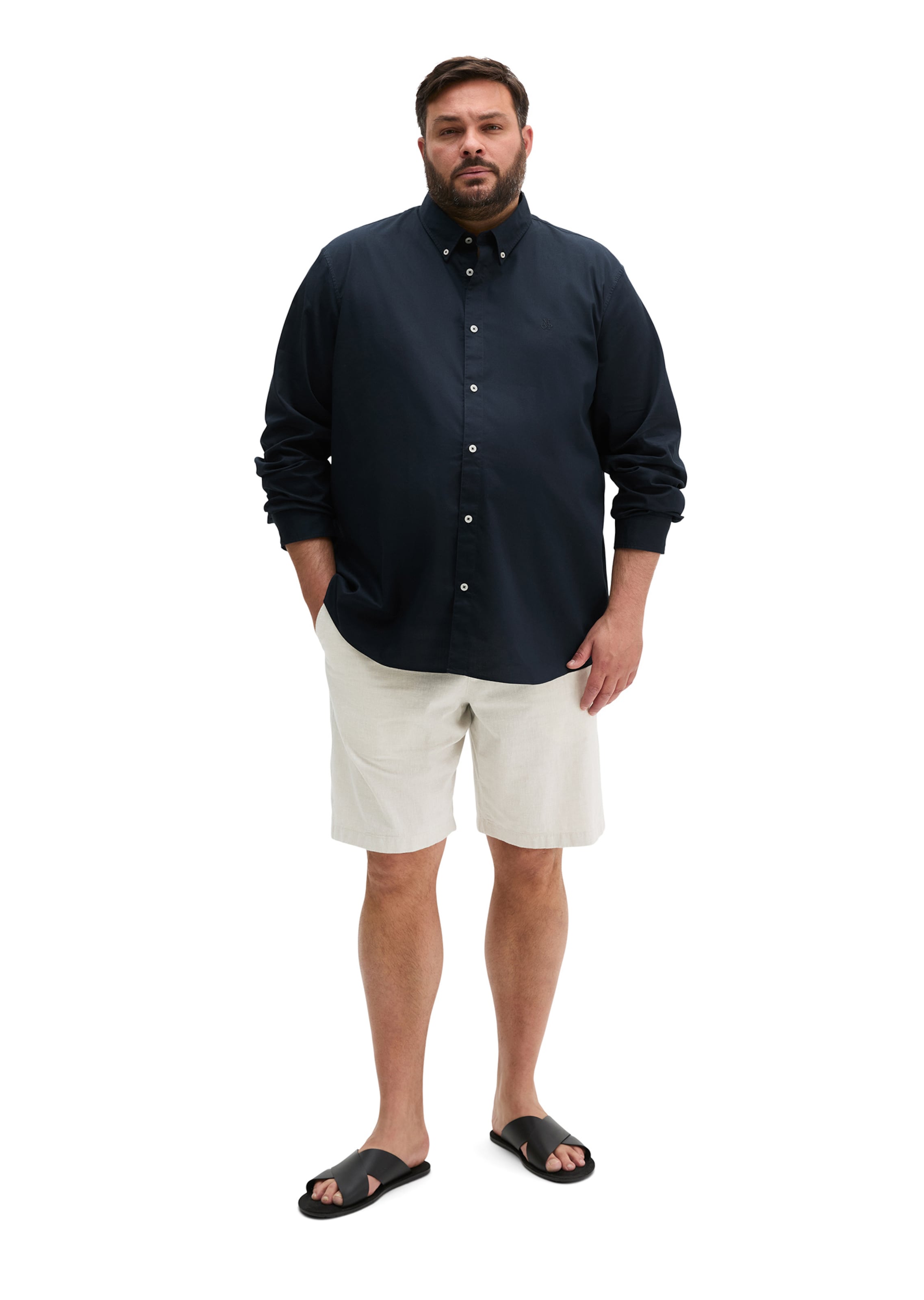 Marc O'Polo Regular fit Button Up Shirt in Blue