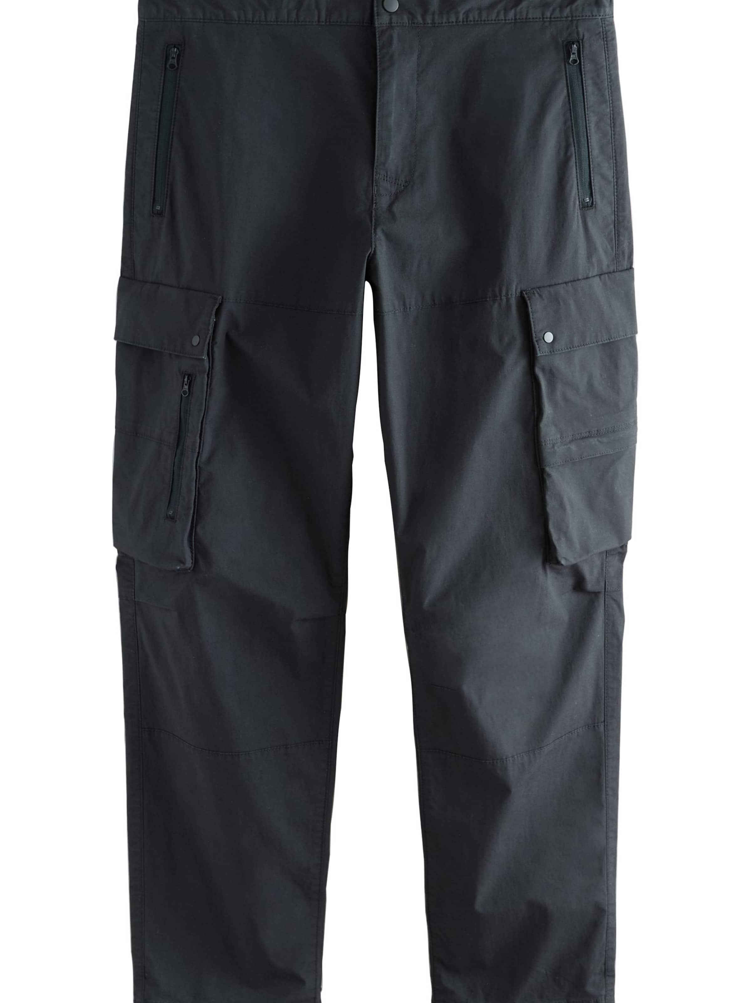 Next tavaline Püksid, värv must: eest vaates