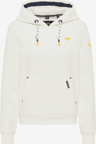 Schmuddelwedda Sweatshirt in White: front