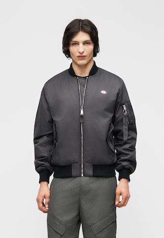 ALPHA INDUSTRIES Демисезонная куртка 'MA-1' в Серый: спереди