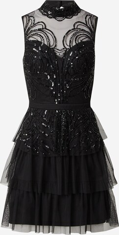 Lipsy Cocktail Dress in Black: front