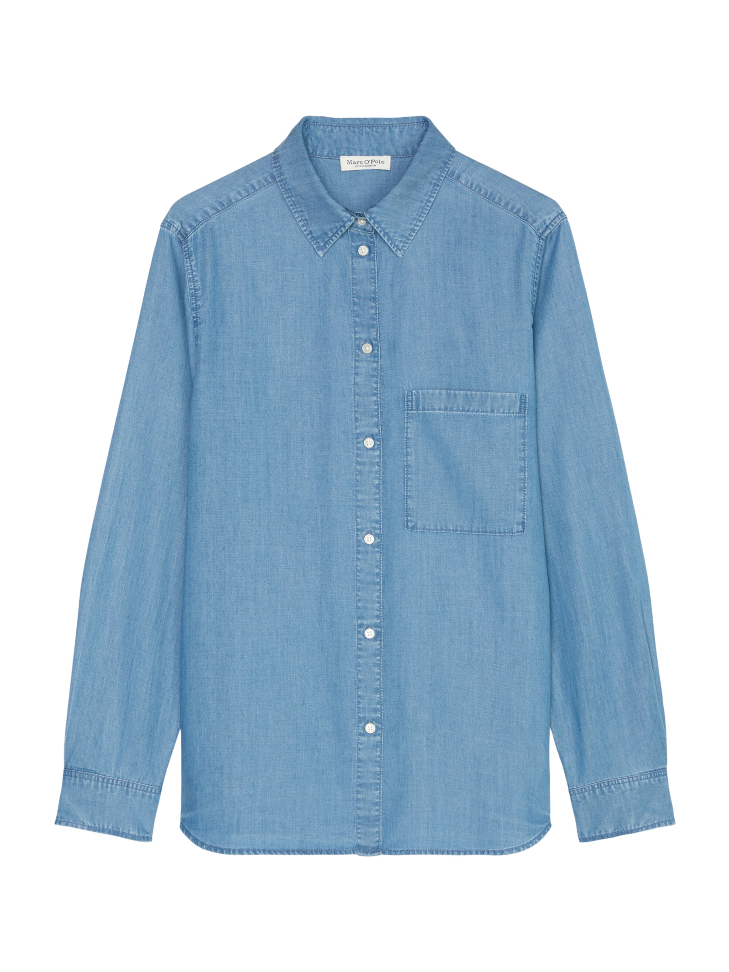 Marc O'Polo Bluse i blå: forside